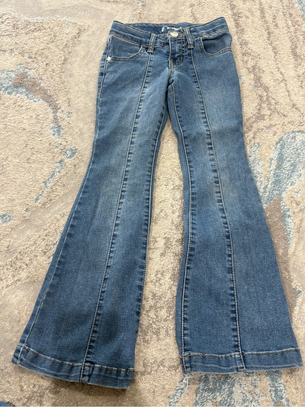 art class Girls Blue Flare Jeans